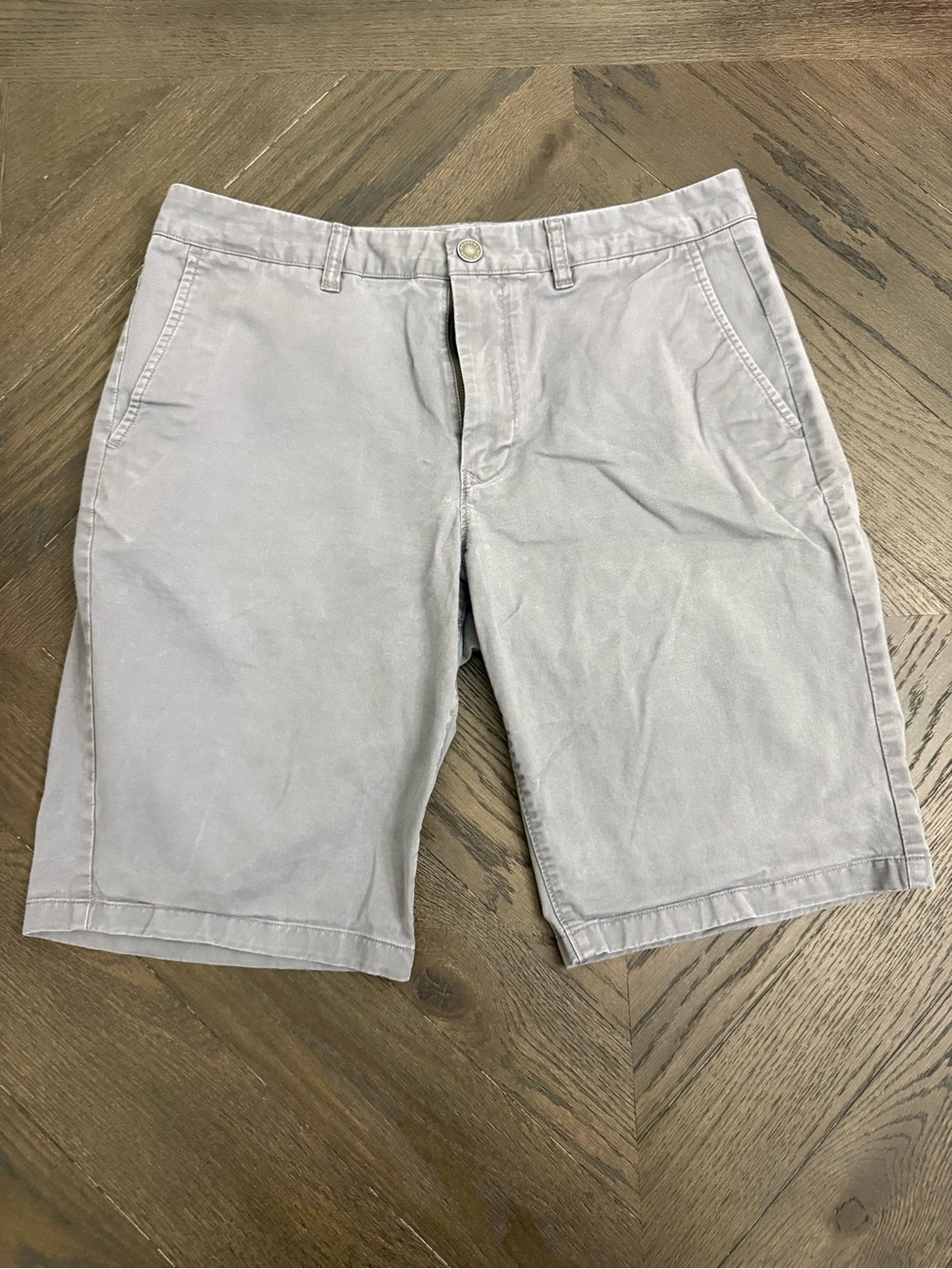 Men's Classic Gray Chino Shorts